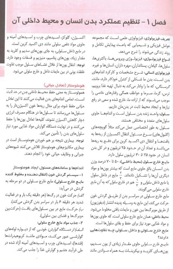 چکیده گایتون دکتر نجفی
